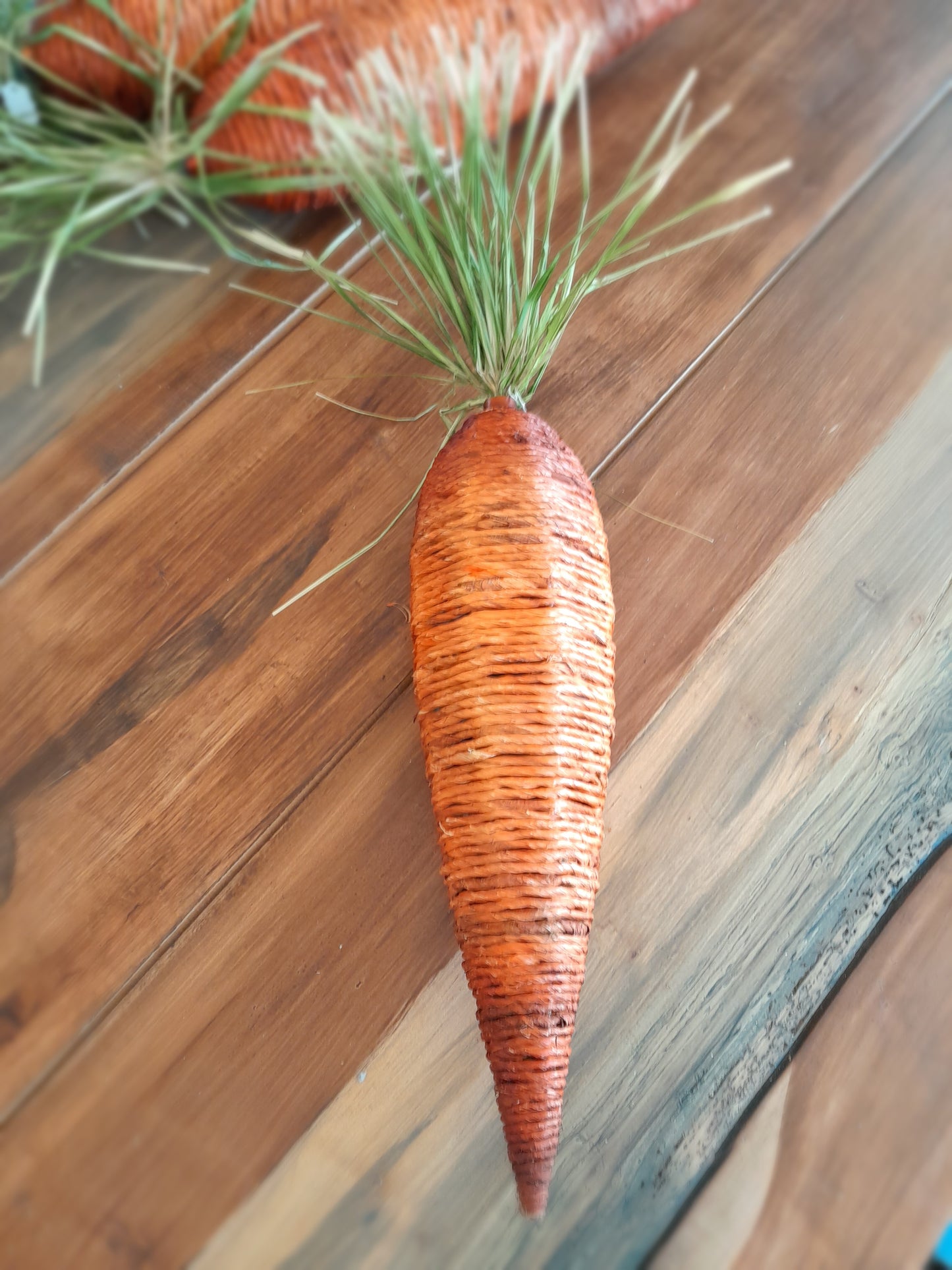 Large Wicker Carrot